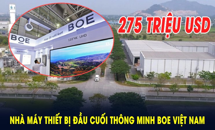Chi tiết về công ty BOE Việt Nam