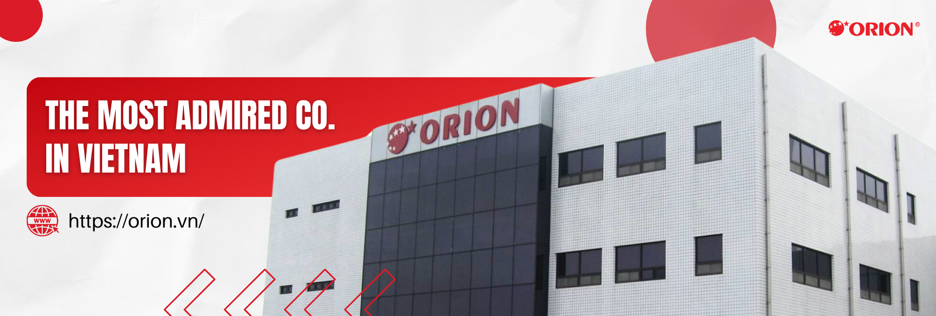 Chi tiết về Công ty TNHH Thực phẩm Orion Vina
