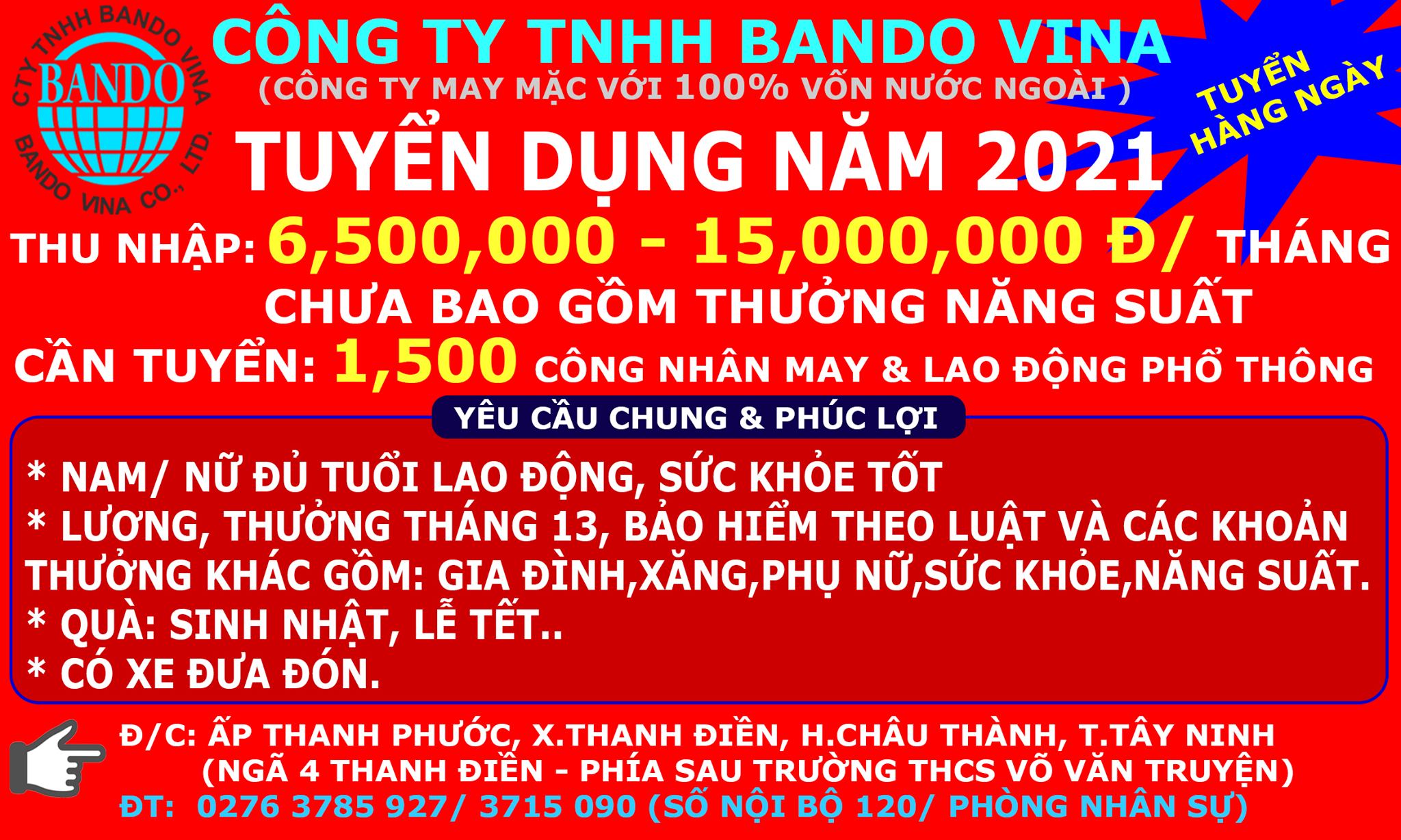 Công Ty TNHH Bando Vina: Tổng Quan